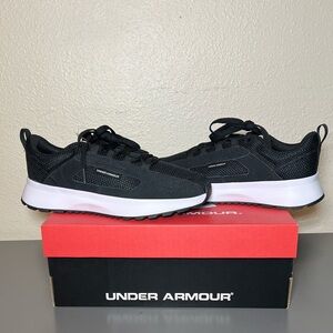UNDER ARMOUR-New-Women's Black/White Street Mirage Shoes Size 8